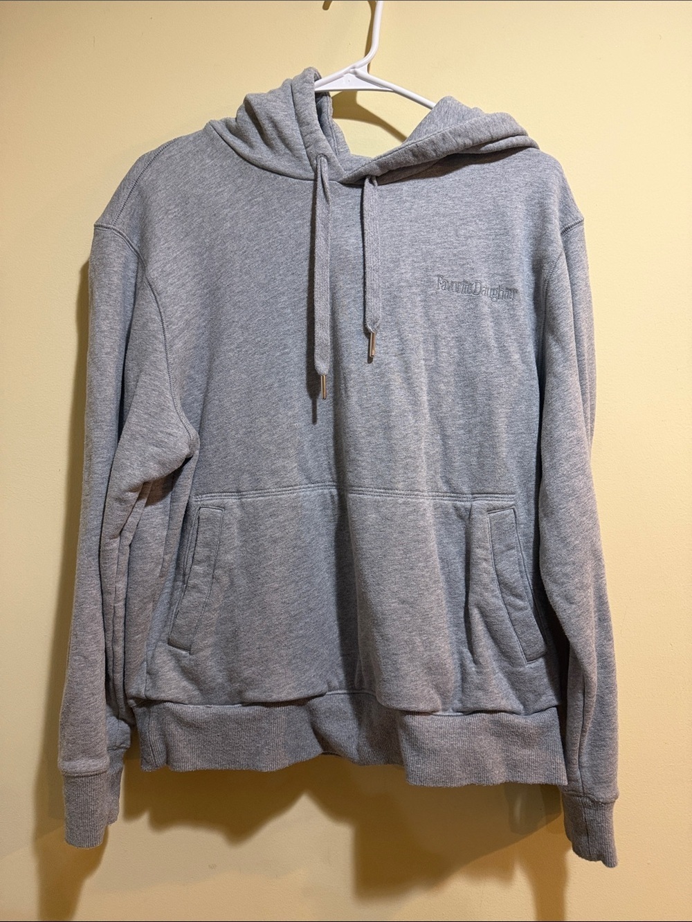 Women’s Favorite Daughter Gray Hoodie Heavy Cotton